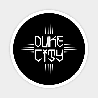 Duke City Badge Tee Magnet